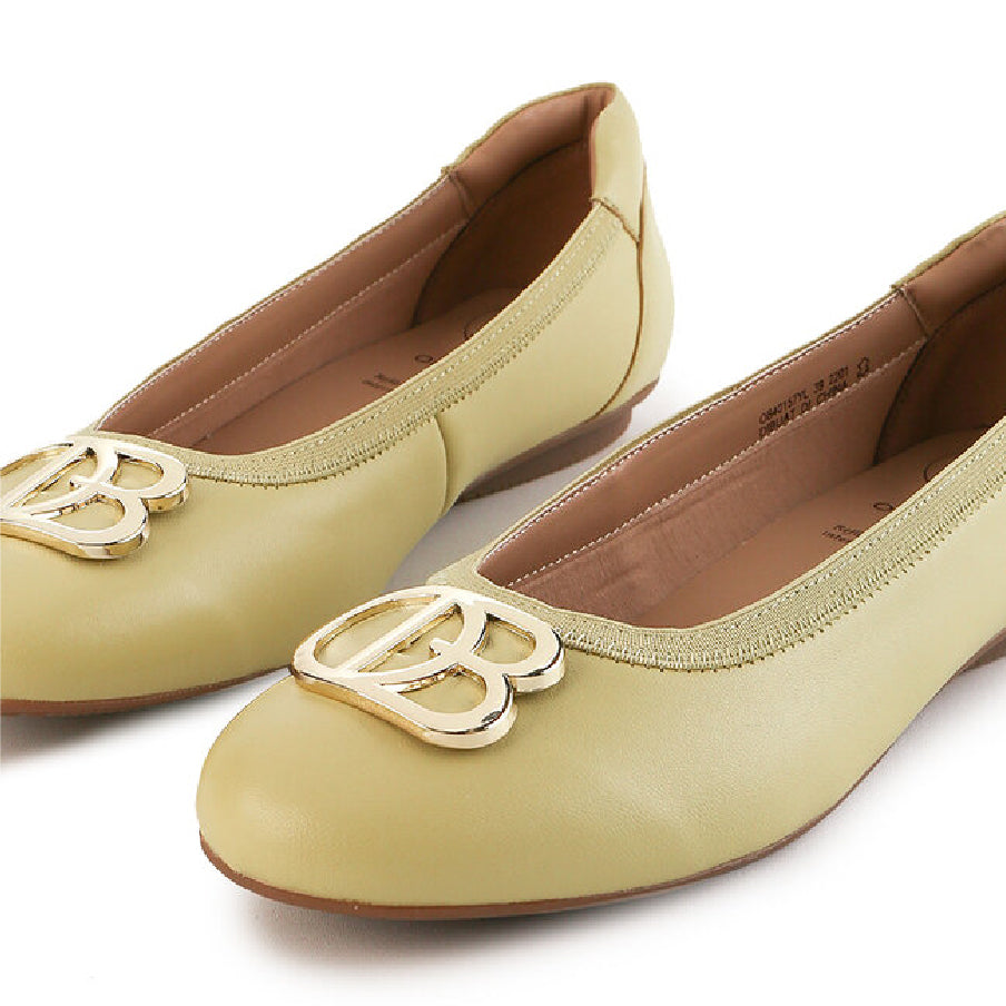 Obermain Sepatu Flats Wanita Harper Eleni In Yellow