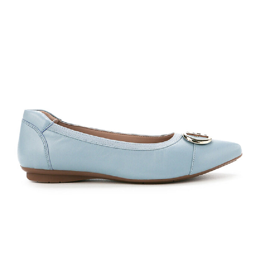 Obermain Sepatu Flats Wanita Halena Eleni In Light Blue