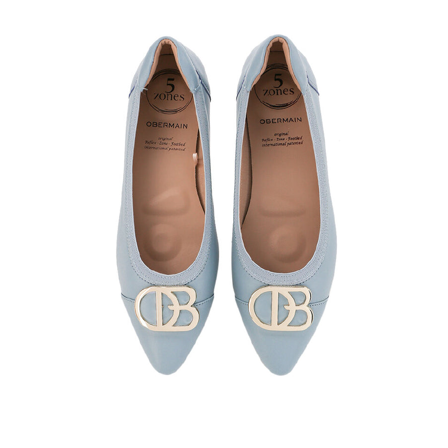 Obermain Sepatu Flats Wanita Halena Eleni In Light Blue