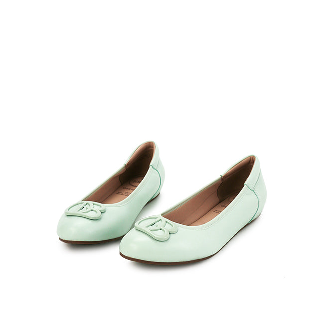 Obermain Sepatu Wedges Wanita Harper Carol In Light Green