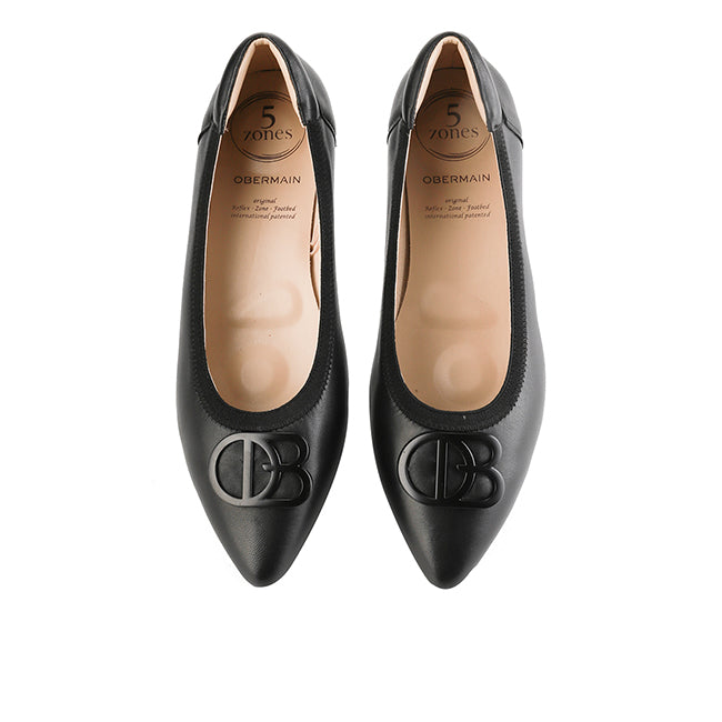 Obermain Sepatu Flats Wanita Halena Carol In Black