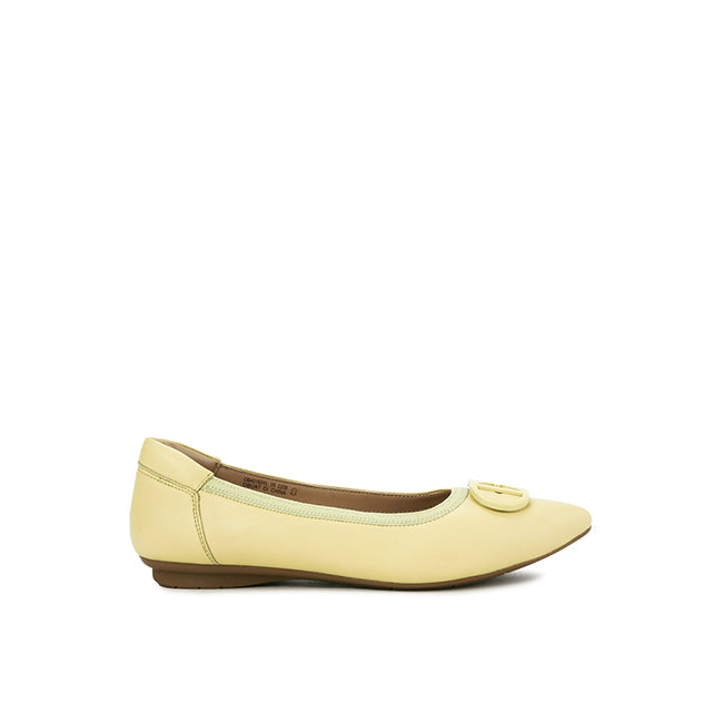 Obermain Sepatu Flats Wanita Halena Carol In Yellow