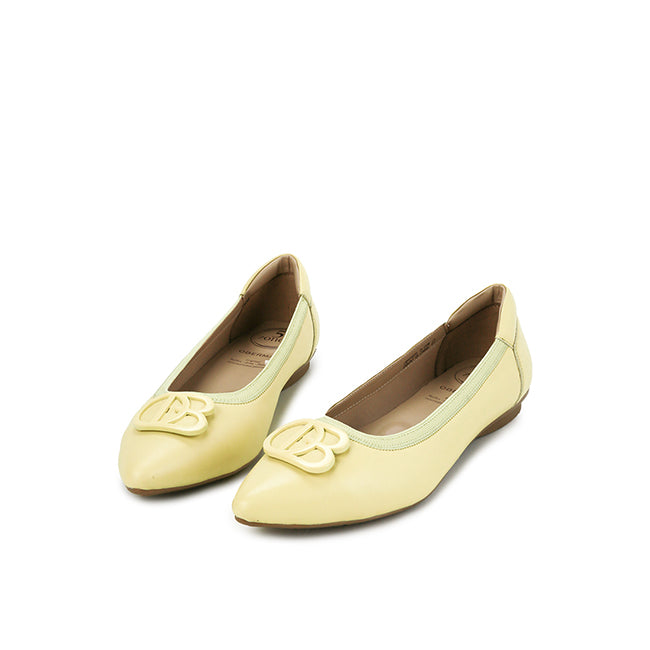Obermain Sepatu Flats Wanita Halena Carol In Yellow