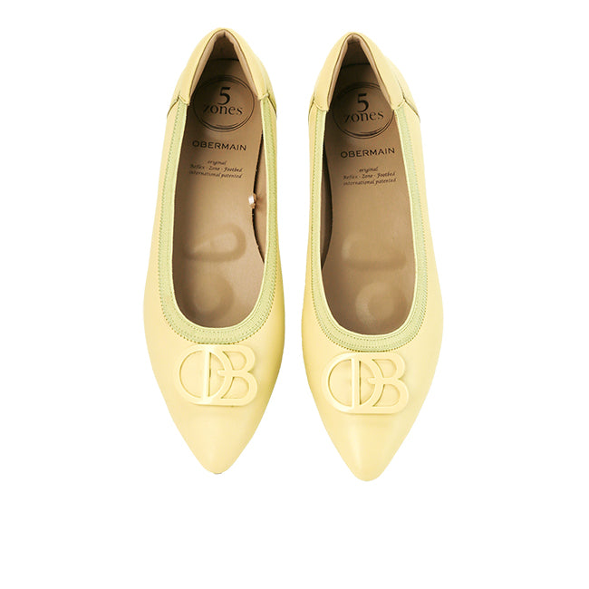 Obermain Sepatu Flats Wanita Halena Carol In Yellow