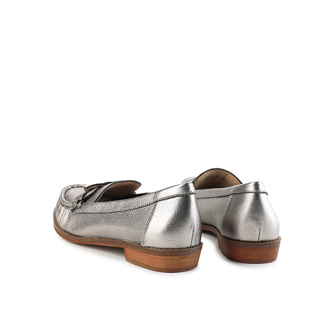 Obermain Sepatu Loafer Wanita Glora Helen In Pewter