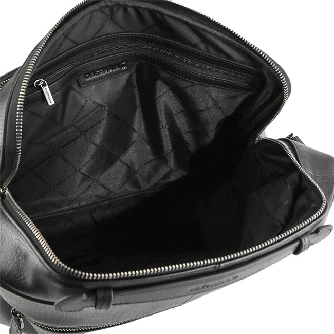 Obermain Men Boston Document Bag - L In Black