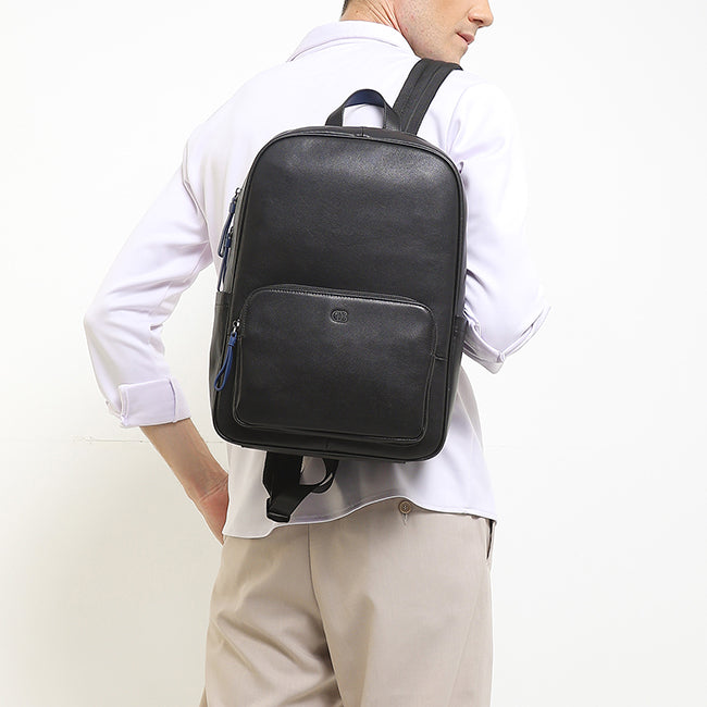 Obermain Men Bags Dennis Backpack-L In Black