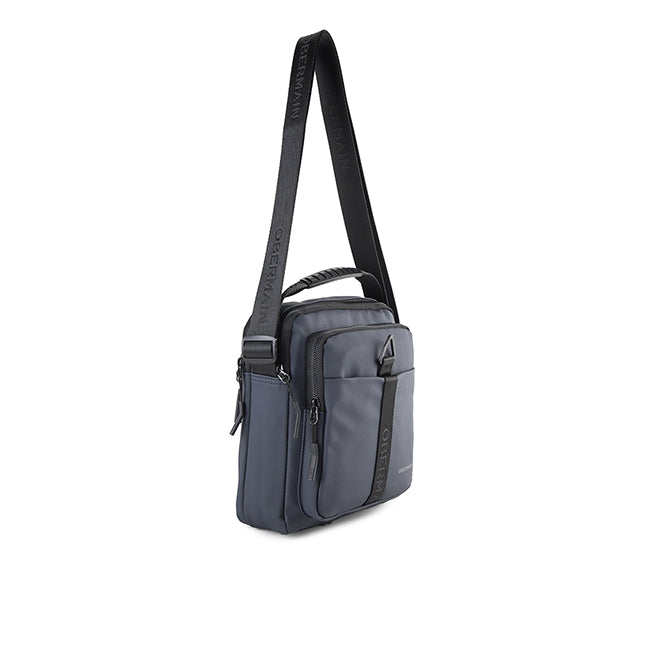 Obermain Men Kaleb 2 Sling Bag In Navy