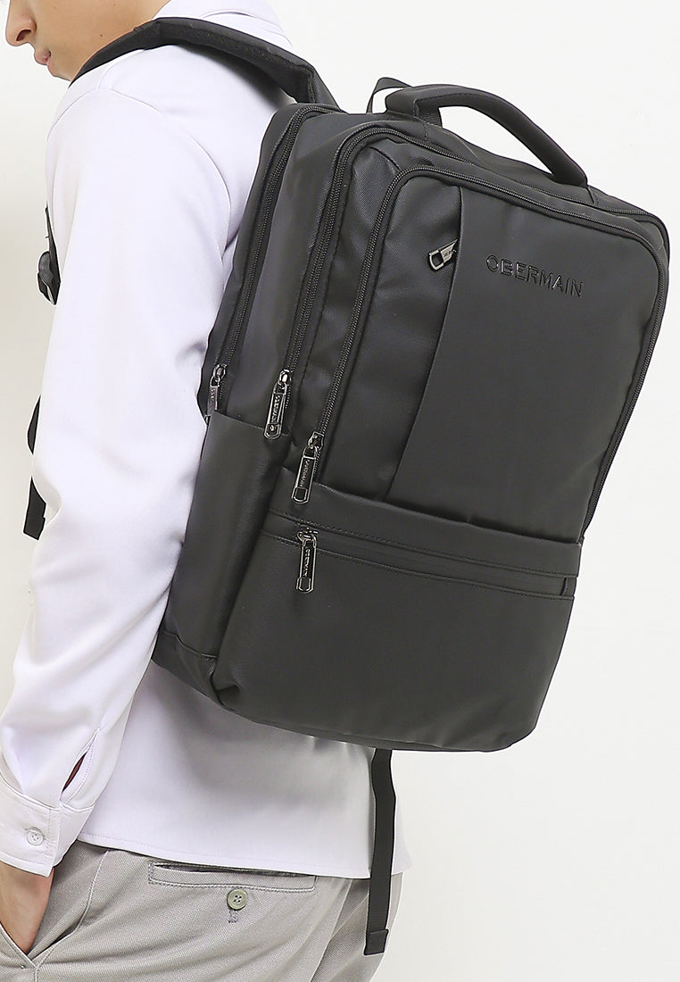 Obermain Men Bags Tru 4 Backpack In Black