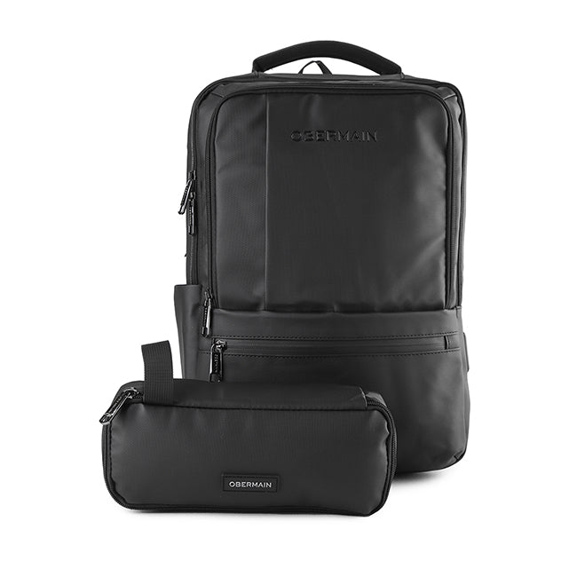 Obermain Men Bags Tru 4 Backpack In Black