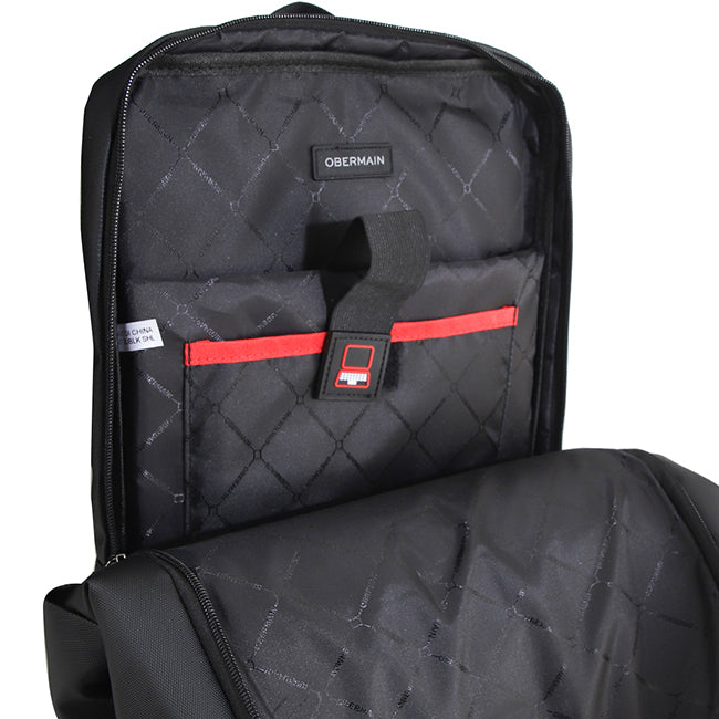 Obermain Men Bags Tru 4 Backpack In Black