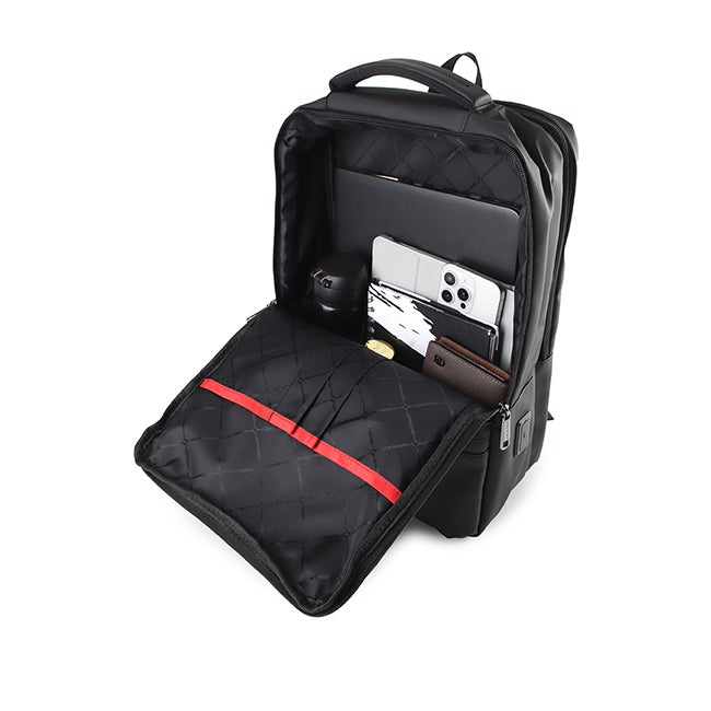 Obermain Men Bags Tru 4 Backpack In Black