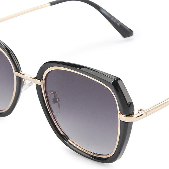 Raina Hexagonal In Black