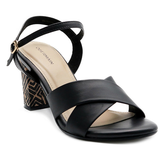 Obermain Sandal Strap Wanita Miller Angie - Anklestrip In Black