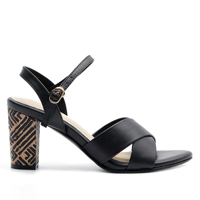 Obermain Sandal Strap Wanita Miller Angie - Anklestrip In Black