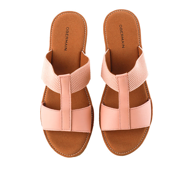 Obermain Sandal Wanita Jasmin Mabley - Slip On In Nude