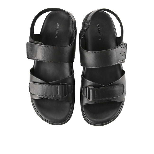Obermain Sandal Pria Sandals Eugen Jovin In Black