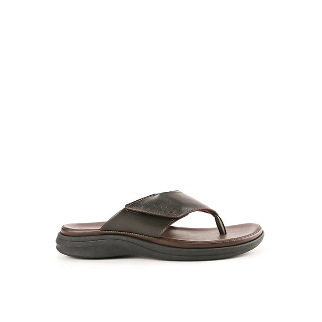 Obermain Sandal Pria Sandals Eugen Josue In Dark Brown