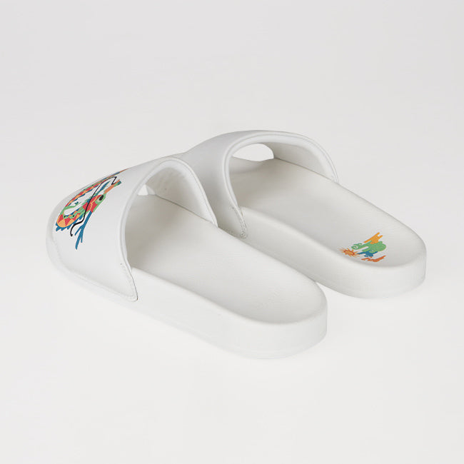 Obermain Sandal Pria Slide Dreamflyer Ryo In White