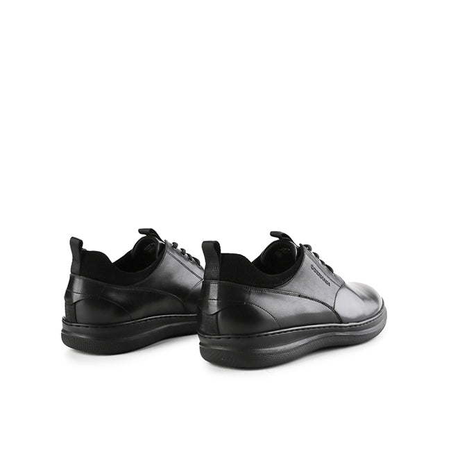 Obermain Sepatu Pria Slip On Santia Elango In Black