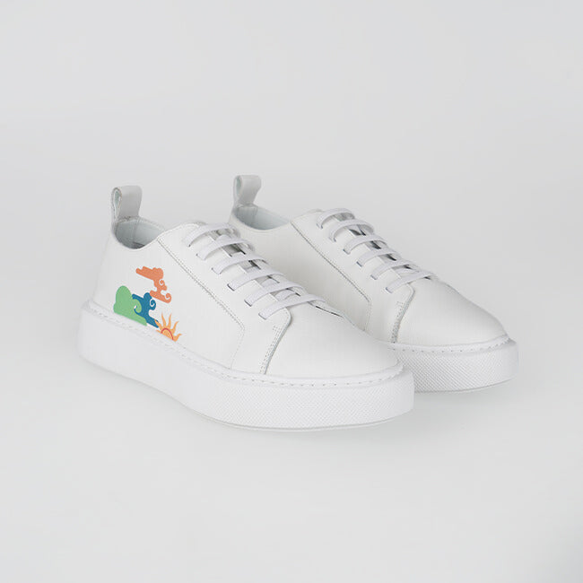 Obermain Sepatu Pria Sneakers Dreamflyer Riser In White