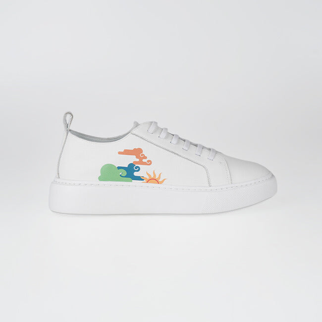 Obermain Sepatu Pria Sneakers Dreamflyer Riser In White