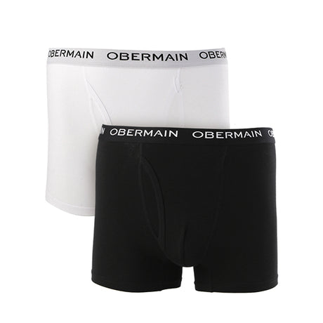Obermain Pakaian Underwear Pria Knit Boxer In Multi Color -OMX03019BK
