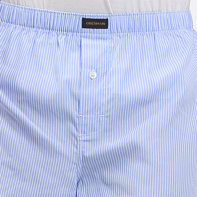 Obermain Pakaian Boxer Pria Woven Boxer In Multi Color -OMY22007BL