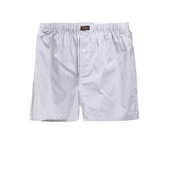Obermain Pakaian Boxer Pria Woven Boxer In Khaki/Gray