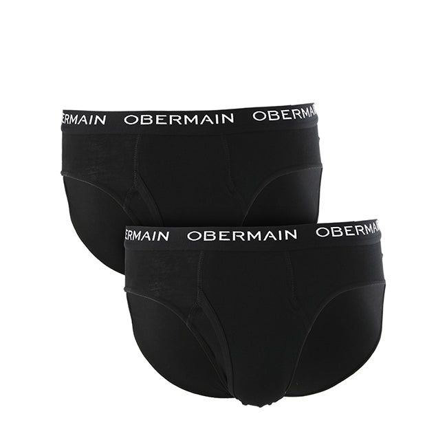 Obermain Pakaian Underwear Pria Knit Brief In Black