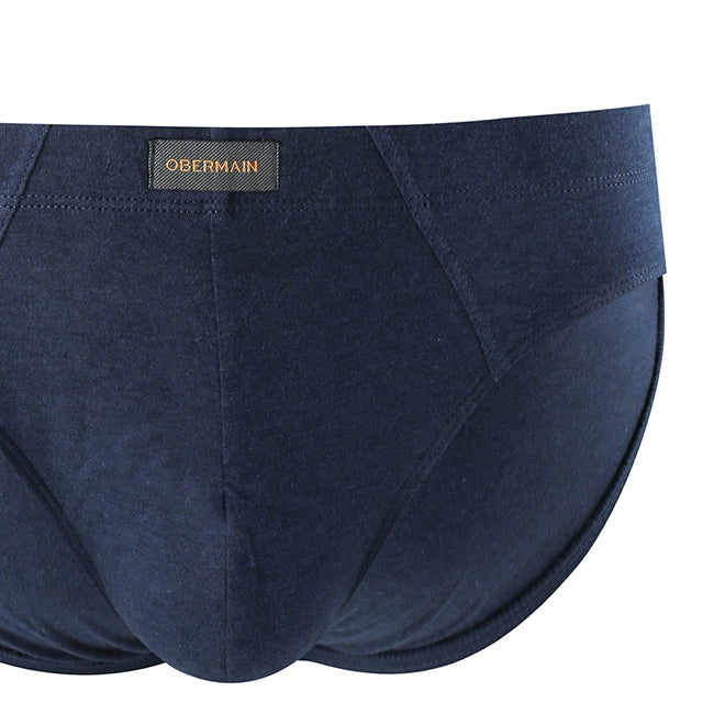 Obermain Pakaian Brief Pria Knit Brief Bamboo In Multi Color -OMZ22057GY