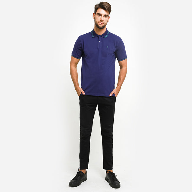 Obermain Pakaian Polo Pria Boiler Ss Polo In Navy