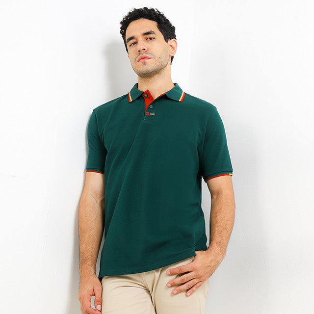 Obermain Pakaian Pria Polo Deftones In Dark Green