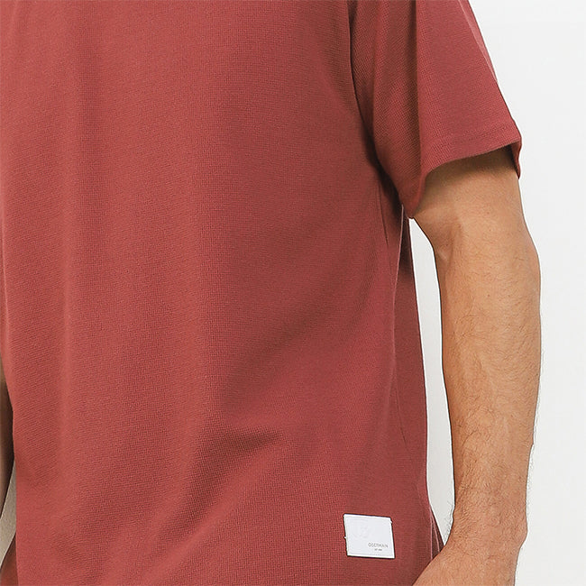 Obermain Pakaian Pria T Shirt Antony In Maroon