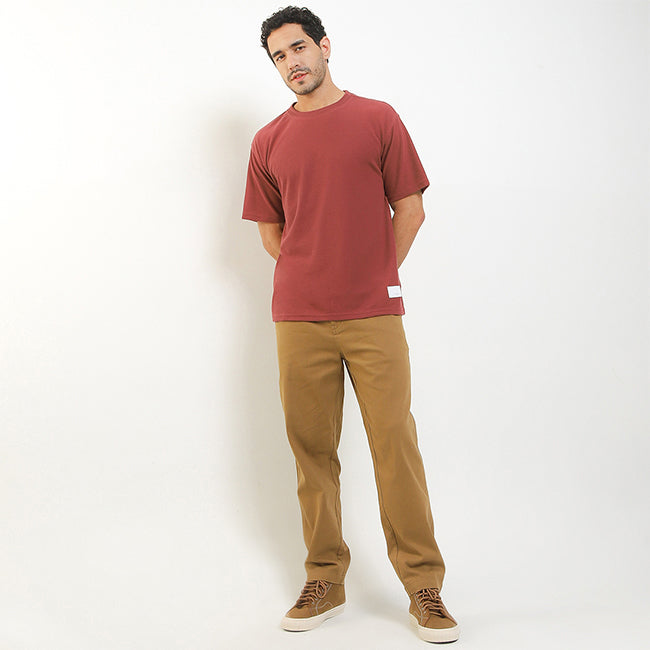 Obermain Pakaian Pria T Shirt Antony In Maroon
