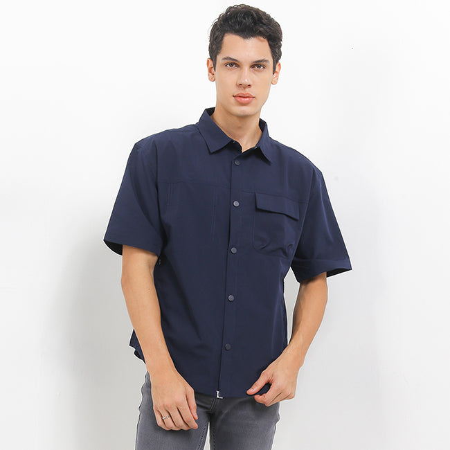 Obermain Pakaian Pria Shirt Ray In Navy