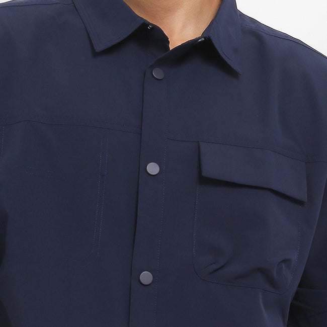 Obermain Pakaian Pria Shirt Ray In Navy