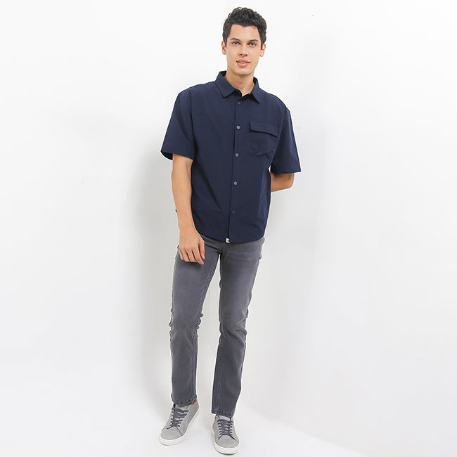 Obermain Pakaian Pria Shirt Ray In Navy