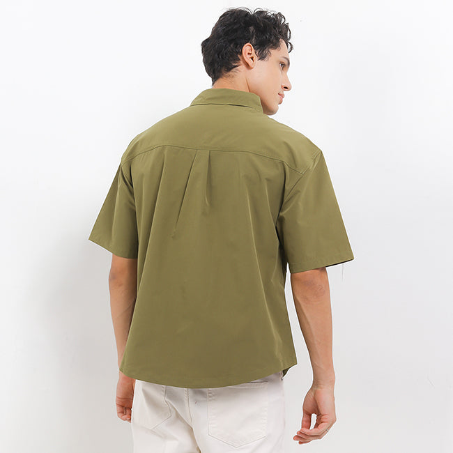 Obermain Pakaian Pria Shirt Ray In Olive