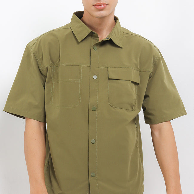 Obermain Pakaian Pria Shirt Ray In Olive
