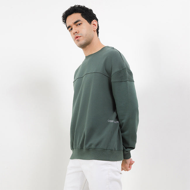 Obermain Pakaian Pria Sweater Alcide In Green
