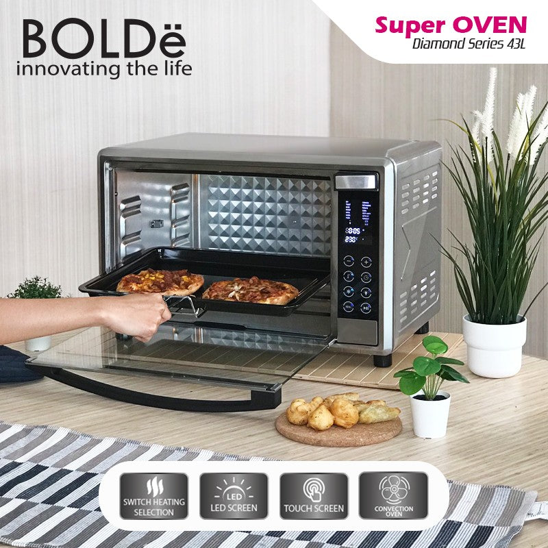 BOLDe Super Oven Diamond Series 43L