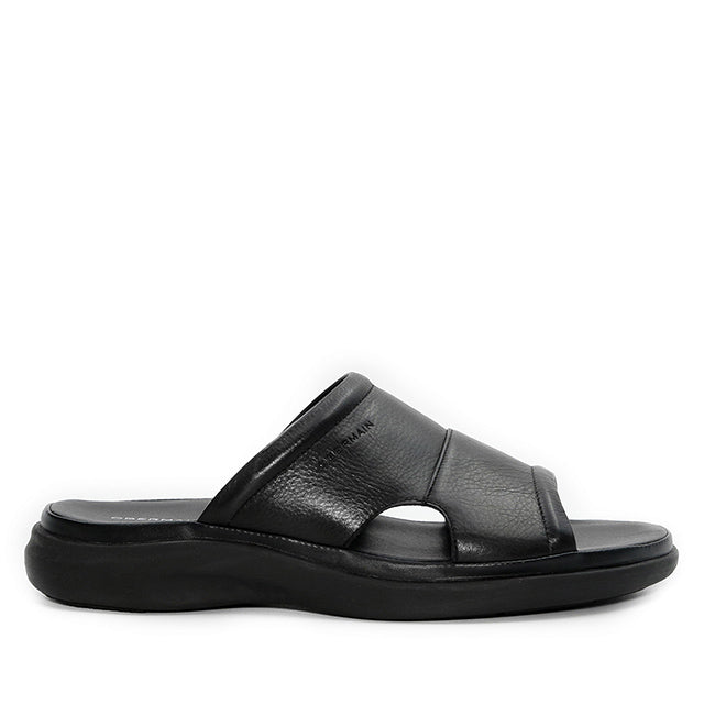Obermain Sandal Slide Pria Jacob Milan In Black