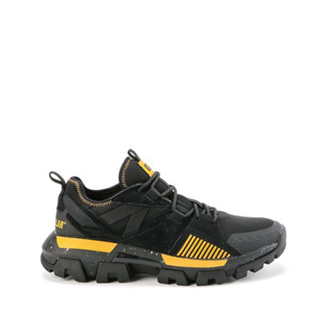 Caterpillar Sepatu Boots Pria Raider Sport In Black/ Cat Yellow
