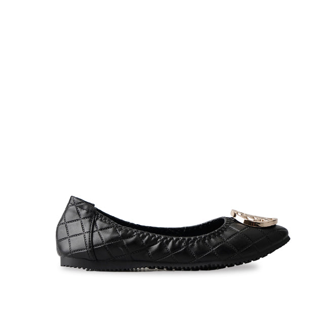 Playboy Sepatu Wanita Flats Harlow In Black