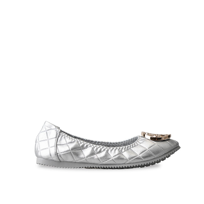 Playboy Sepatu Wanita Flats Harlow In Silver