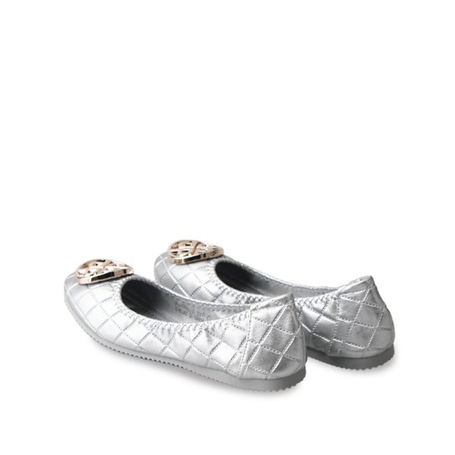 Playboy Sepatu Wanita Flats Harlow In Silver