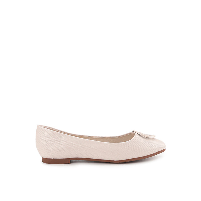 Playboy Sepatu Wanita Flats Josephine In White