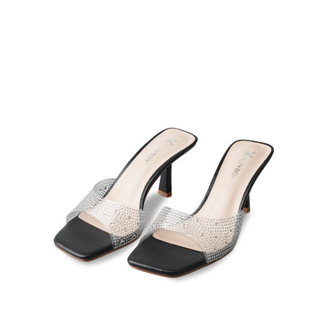 Playboy Sandal Wanita Heels Carolyne In Black
