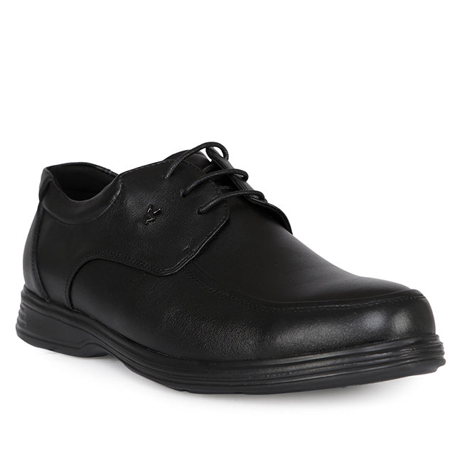 Playboy Sepatu Formal Pria Johnson (Lace) In Black